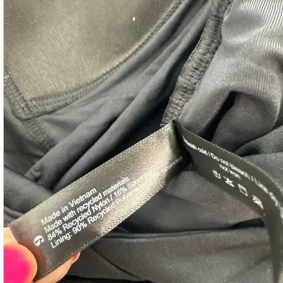 Summersalt DreamDrape Sidestroke One Piece Black US Size 6 - Picture 8 of 9